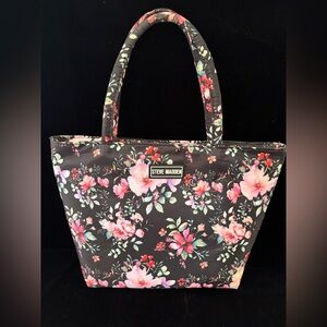 Steve Madden Dark Floral Insulated Lunch Bag